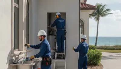 Plumber repairing pipes in Clearwater, FL for plumbingclearwaterfl-new.com
