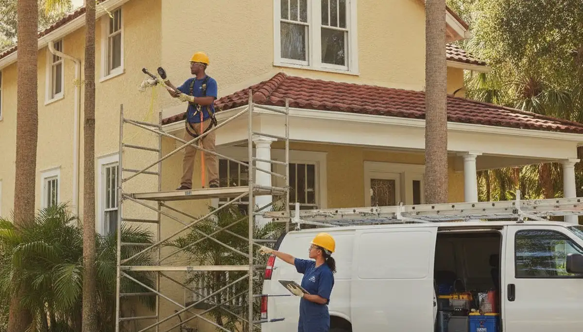 Plumber repairing a pipe in Clearwater, FL for plumbingclearwaterfl-new.com area service page