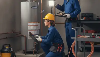 Clearwater, FL plumber repairing a home pipe for fast, reliable plumbing service