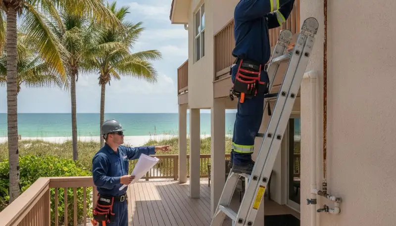 Professional plumber repairing a leak in Clearwater, FL for plumbingclearwaterfl-new.com
