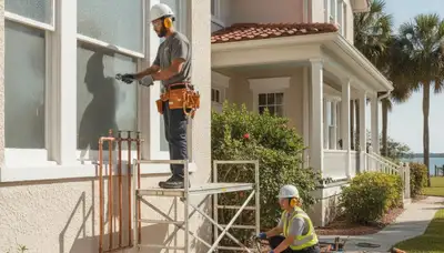 Plumber repairing a pipe in Clearwater, FL for plumbingclearwaterfl-new.com
