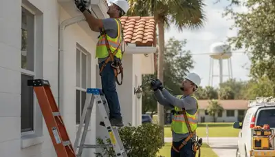 Professional plumber repairing a leak in Clearwater, FL for plumbingclearwaterfl-new.com