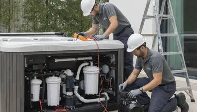 Spa repair plumbing service in Clearwater, FL for homes with heat and humidity damage