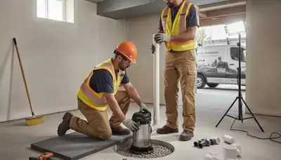 Sump pump installation by plumber in Clearwater, FL to protect homes from flooding