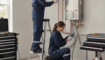 Tankless water heater installation in Clearwater, FL by On Call Plumbers