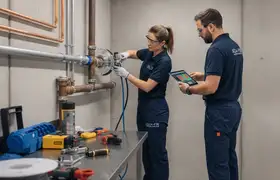 Pipe repair solutions widget for plumbing repair services in Clearwater, FL