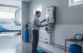 Water heater repair service in Clearwater, FL for plumbingclearwaterfl-new.com homepage widget
